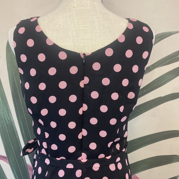 Rabbit Rabbit Rabbit Polka Dot Midi Dress - Picture 5 of 8